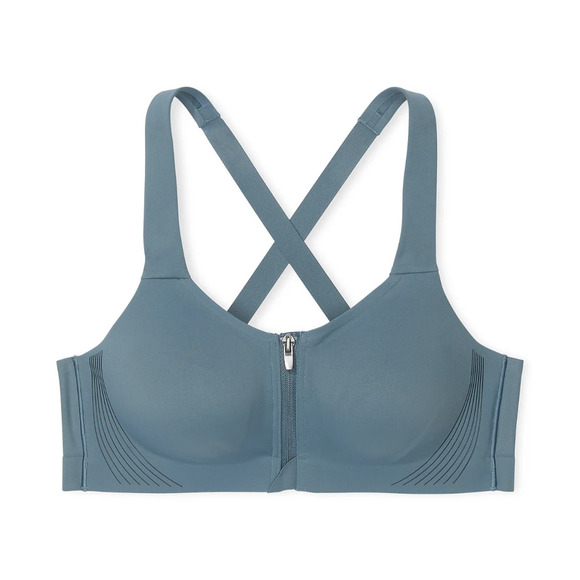 Victoria's Secret VSX Knockout Front-Close Women's Sport Bra Dark Steel Size 38D - Picture 5 of 9